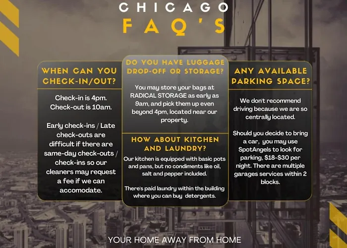 Дом отдыха Downtown Mich Ave, Grant Park, Museums 2bd-2ba #20 Чикаго