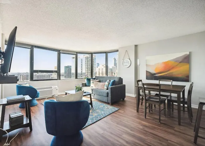 Downtown Mich Ave, Grant Park, Museums 2bd-2ba #20 Дом отдыха Чикаго