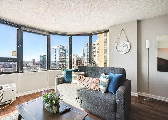 Downtown Mich Ave, Grant Park, Museums 2bd-2ba #20 Дом отдыха